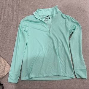 Hiho teal longsleeve beach coverup (great condition)